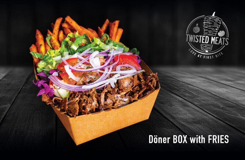 Doner Box with Fries